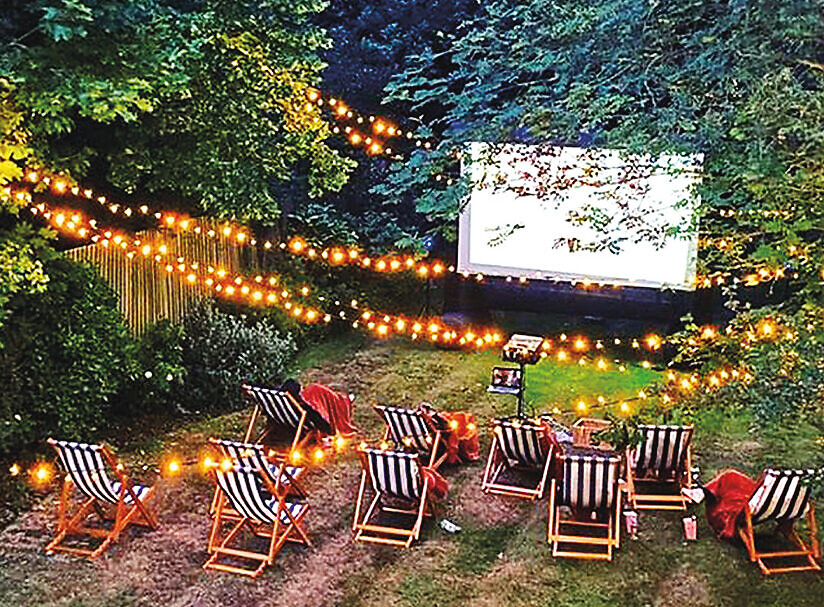 Outside cinema Outside cinema