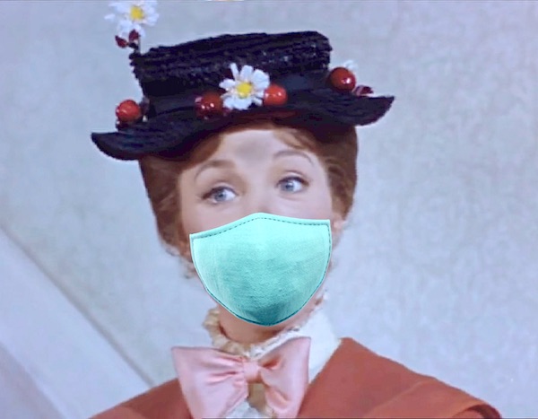 You can always hope a masked Mary Poppins flies into your garden! You can always hope a masked Mary Poppins flies into your garden!