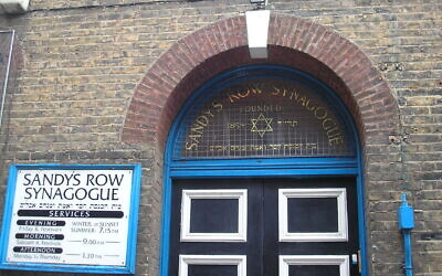 Sandys Row Synagogue (Credit: Deror avi)