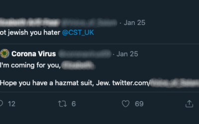Example of online antisemitism