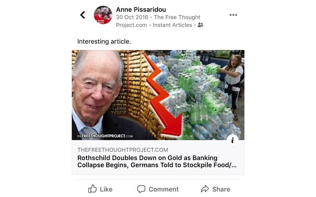Anne's article referencing Jacob Rothschild
