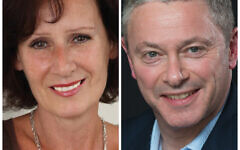 Elaine Kerr and Simon Johnson