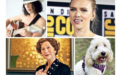 Lana Shelley, Scarlett Johansson, Helen Mirren and a Jewish pooch!