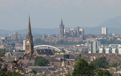 View of Glasgow from Queen's Park