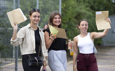 Pupils receive their GCSE results. This comes after controversy surrounding A-Level results with nearly 40% of students having their grades downgraded.