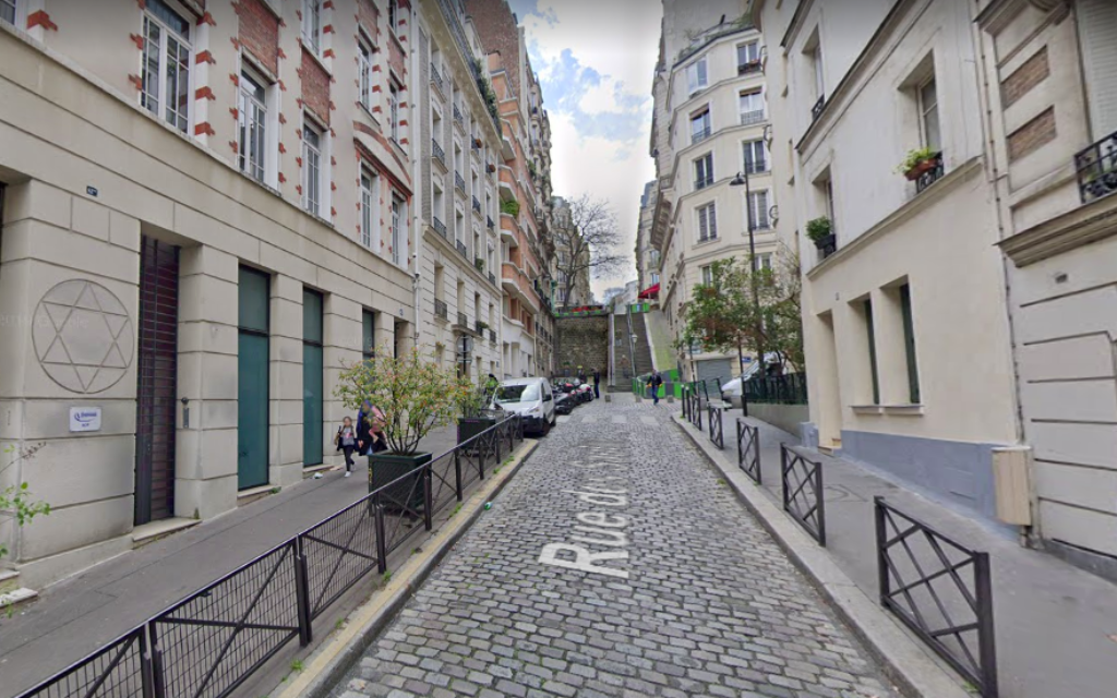 Yismah Moché Synagogue in the 18th district (Credit: Google Maps Street View)