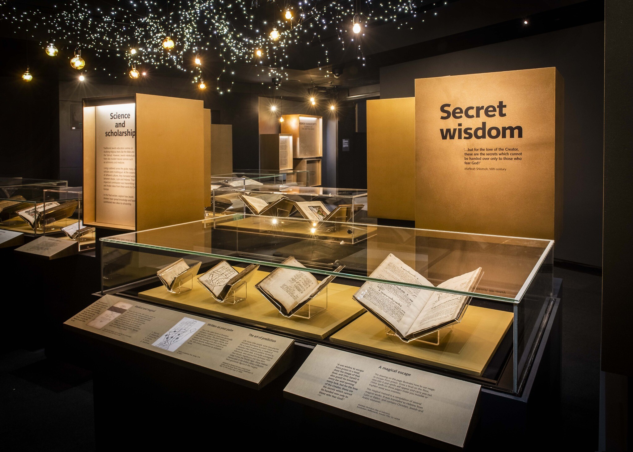 Hebrew Manuscripts: Journeys of the Written Word at the British Library (credit David Jensen)