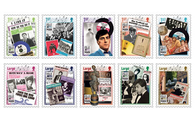 The Isle of Man Post Office has released a special stamp set celebrating the career of Mitch Murray