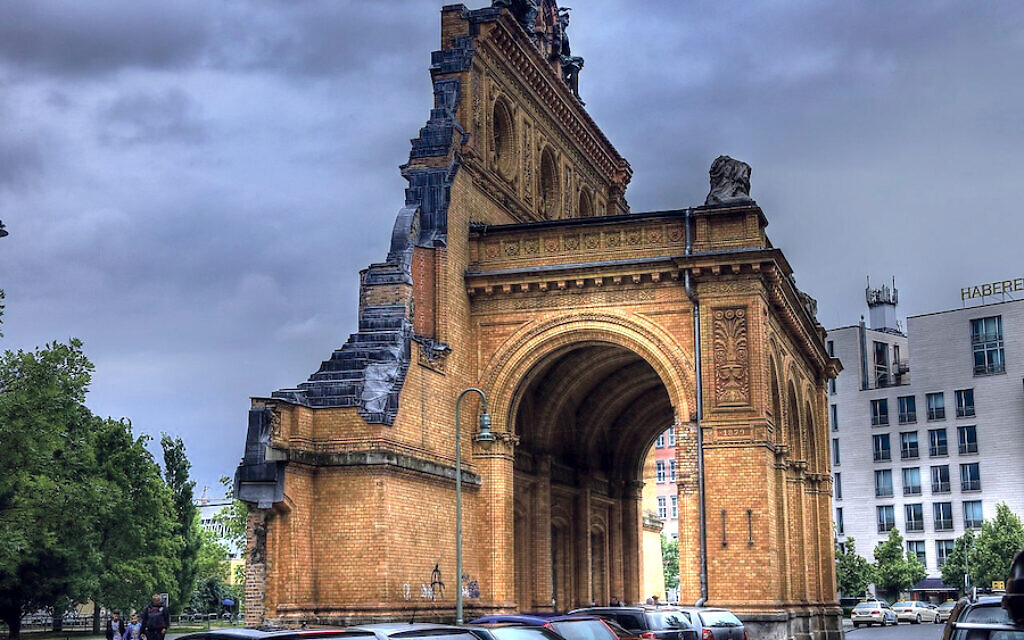 Remains of the Anhalter Bahnhof station