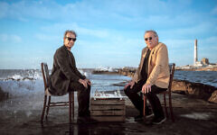Dov and Sasson (Photo by Moses Pini Siluk)