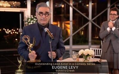 Eugene Levy (Screenshot from the Television Awards on Youtube)