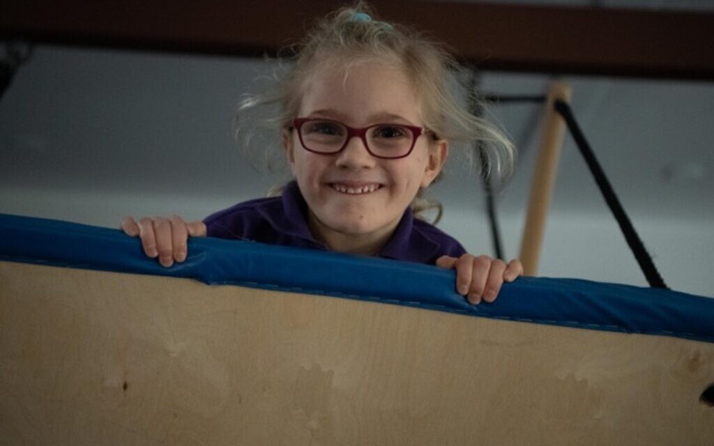 Gesher Primary school student (Credit: Gesher school)