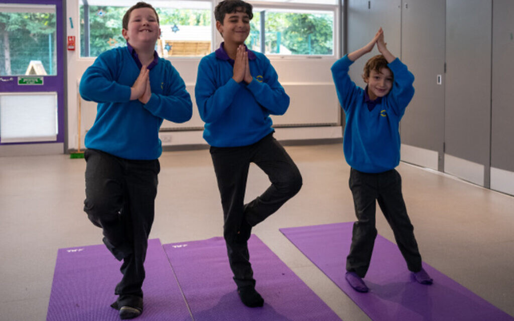 Gesher Primary school students (Credit: Gesher school)