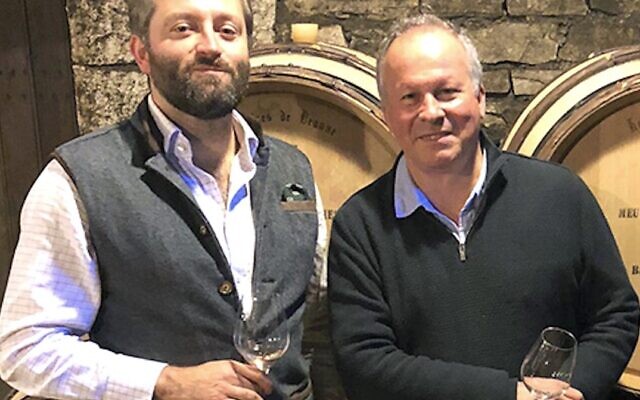 Wine Director Tom with Burgundy superstar Etienne de Montille
