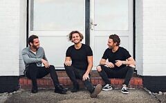 Harry and Lewis Slagel together with Nick Leigh Harry and Lewis Slagel together with Nick Leigh