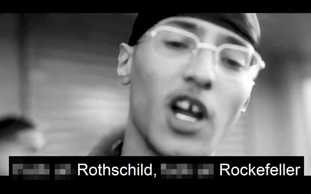 Screenshot from Twitter video posted by @ _LICRA_