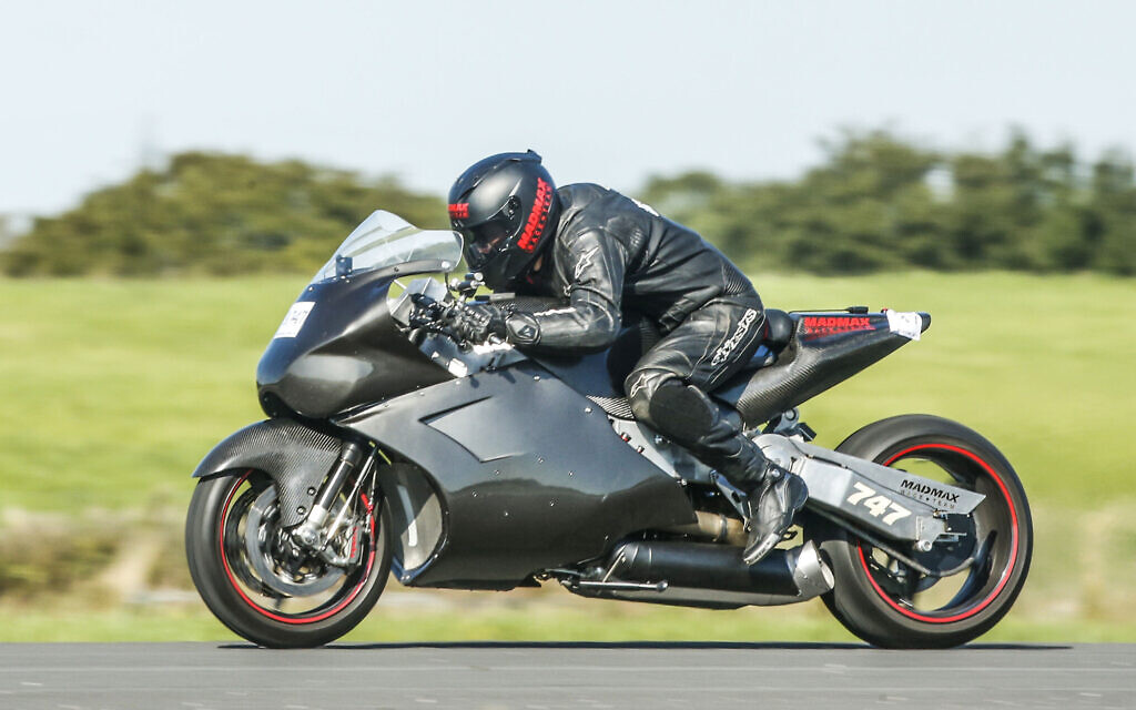 Zef Eisenberg as he competes on the Mad Max Turbine