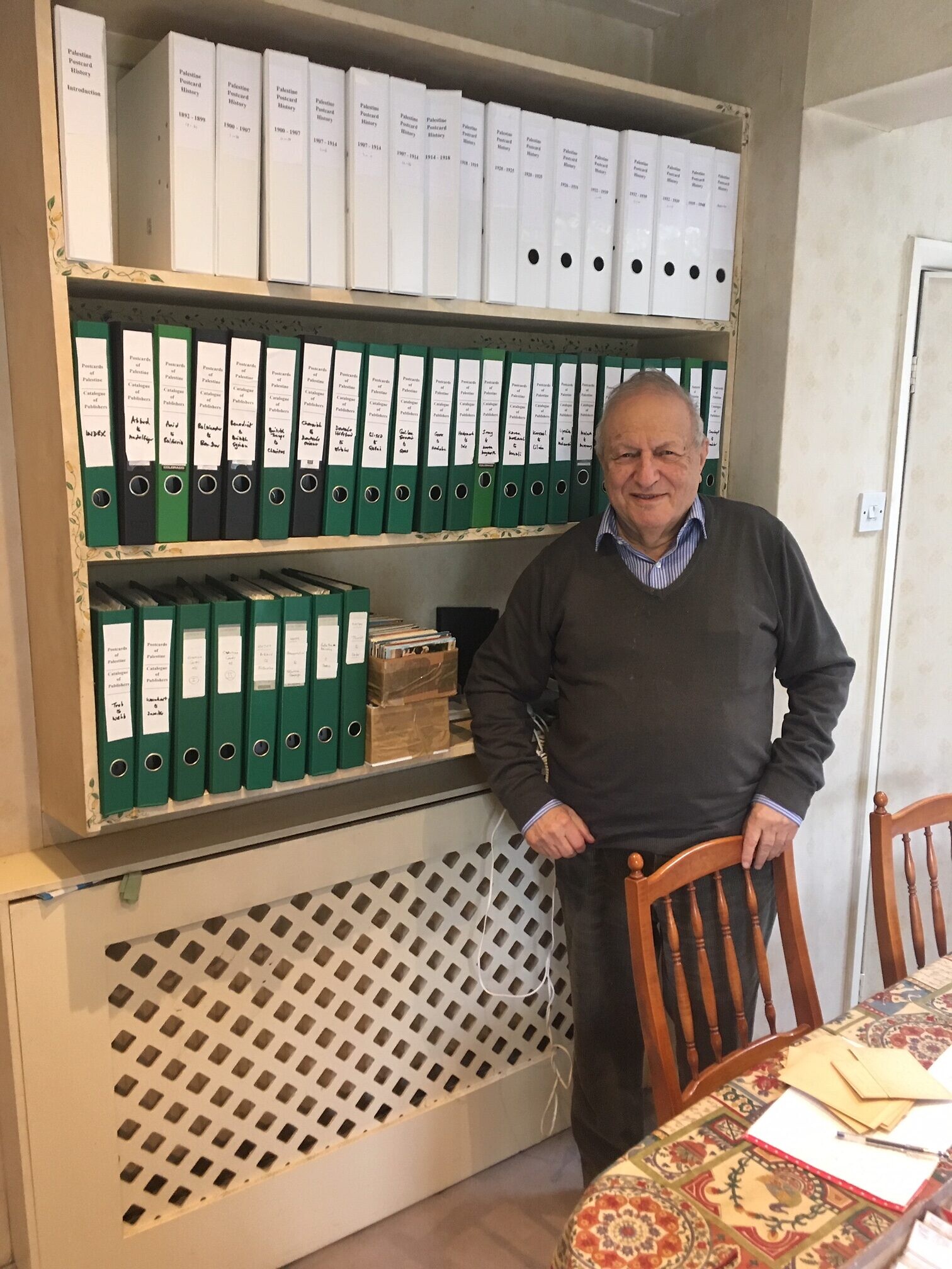 David Pearlman amassed an incredible collection of old postcards from the Holy Land spanning two centuries – and has now donated them all to the Jerusalem-based university