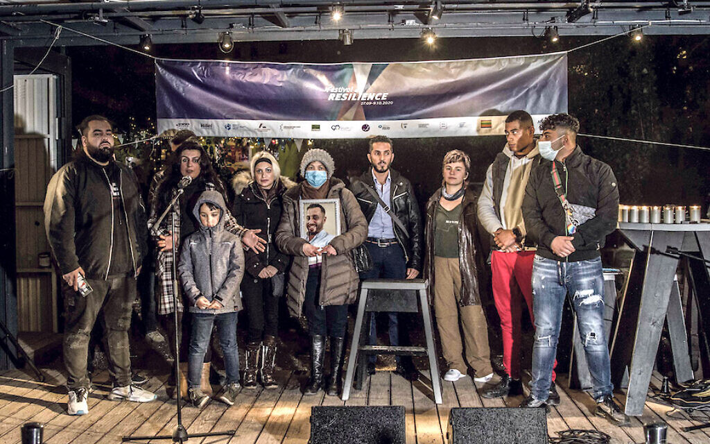 Participants in the High Holiday Festival of Resilience in the German capital