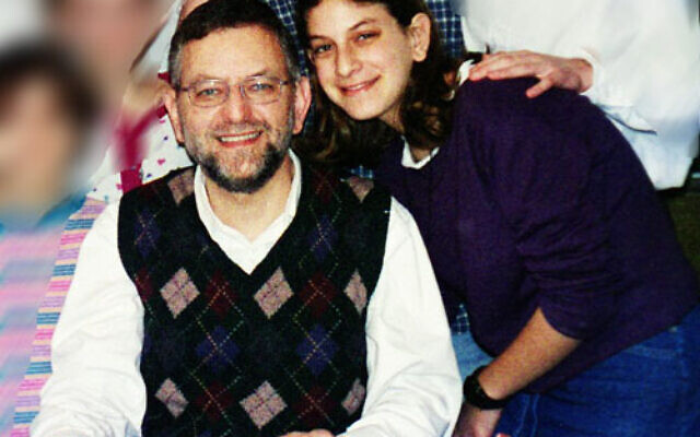 Malki and Arnold Roth in 2000