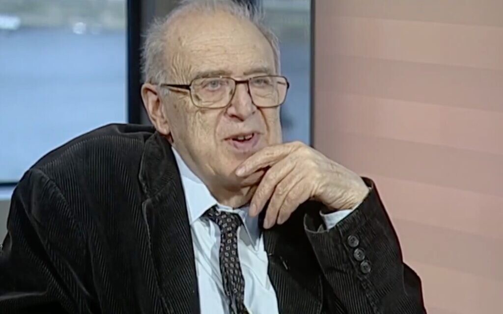 Screenshot from Youtube of Sir Samuel Brittan (Financial Times: https://www.youtube.com/watch?v=jj729Vb2s48)