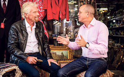 Virgin Atlantic boss Shai Weiss in conversation with the airline’s founder Richard Branson