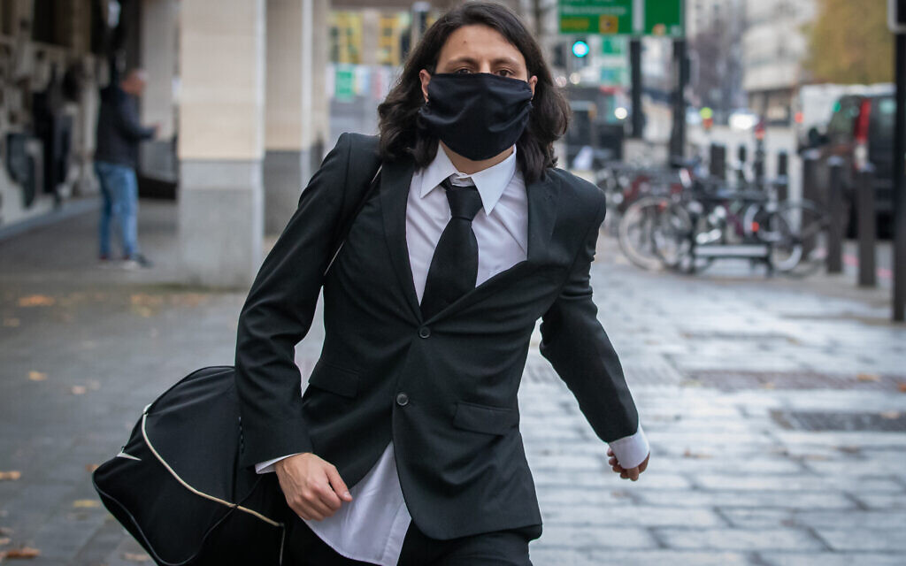 Nicholas Nelson exits Westminster Magistrates' Court in London after his sentencing, Nelson pleaded guilty to three counts of sending communications of an offensive nature in 2018.