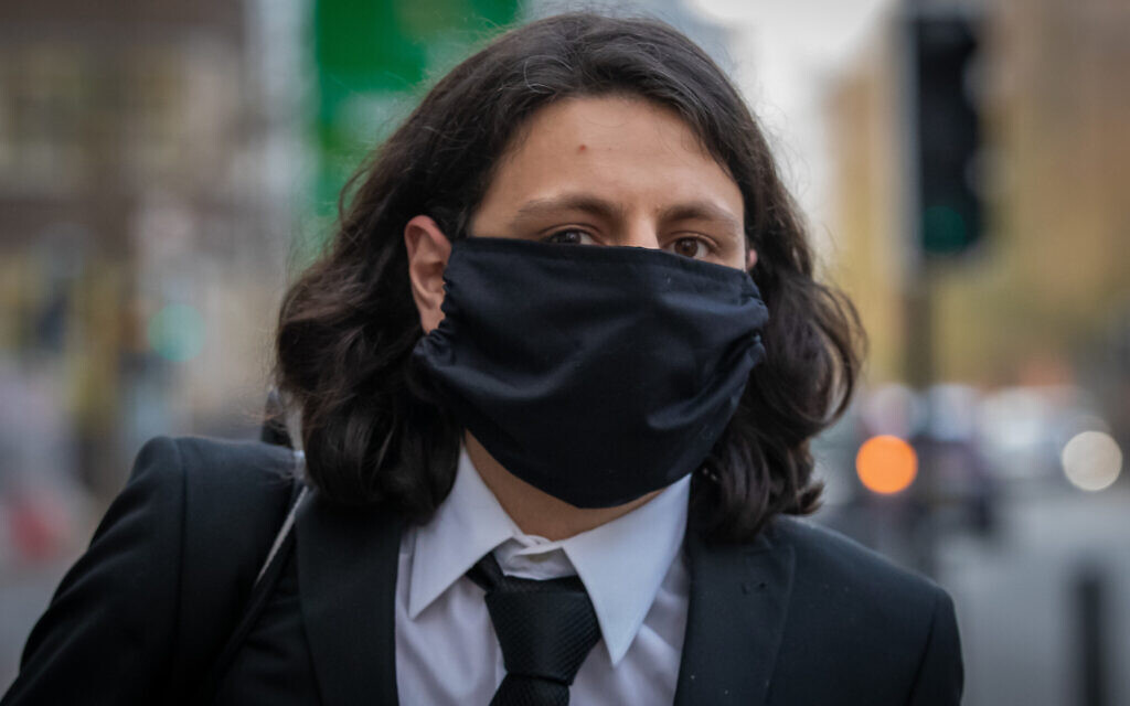 Nicholas Nelson exits Westminster Magistrates' Court in London after his sentencing, Nelson pleaded guilty to three counts of sending communications of an offensive nature in 2018.
