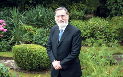 Former Chief Rabbi, Lord Sacks.
(Blake-Ezra Photography Ltd)