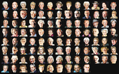 Holocaust survivors featured in Matt Writtle's book, Portraits for Posterity, which is published on 16 November