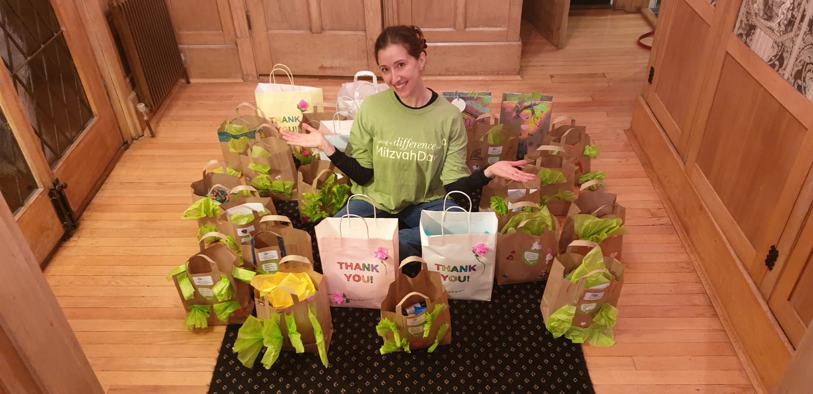 Stanmore and Canons Park made gratitude packs which the children decorated