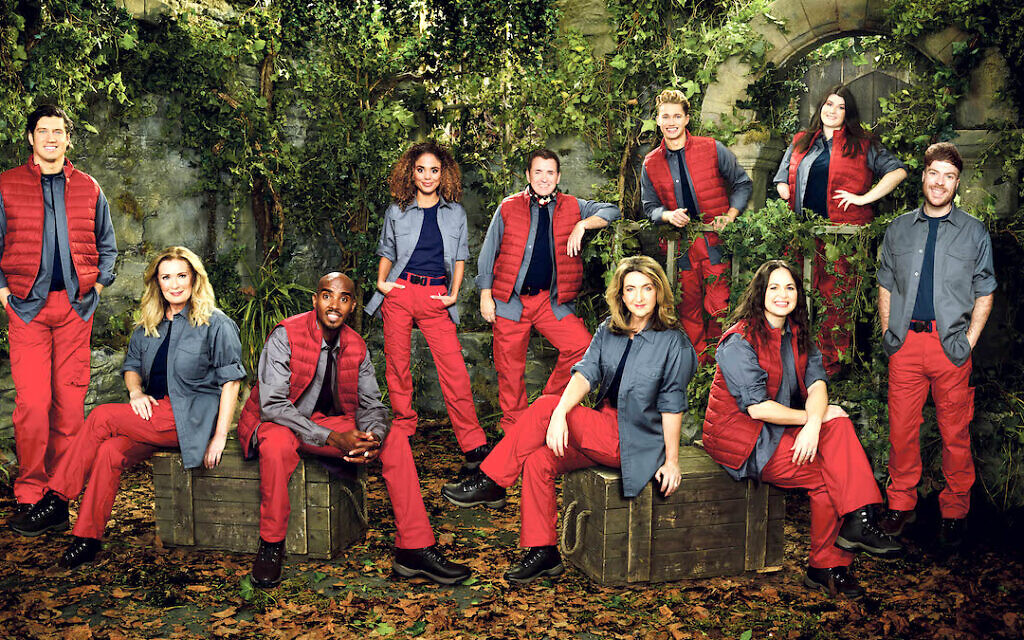 I’m A Celebrity…Get Me Out Of Here! contestants. Pictured: Vernon Kay, Beverley Callard, Sir Mo Farah CBE, Jessica Plummer, Shane Richie, Victoria Derbyshire, AJ Pritchard, Giovanna Fletcher, Hollie Arnold MBE and Jordan North.