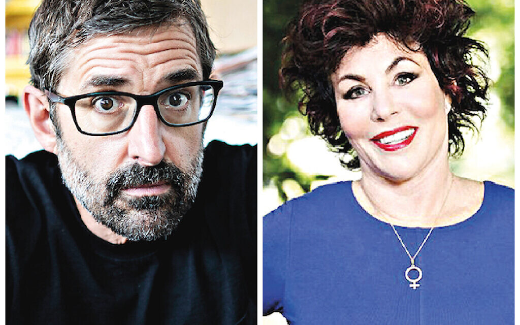 Louis Theroux and Ruby Wax