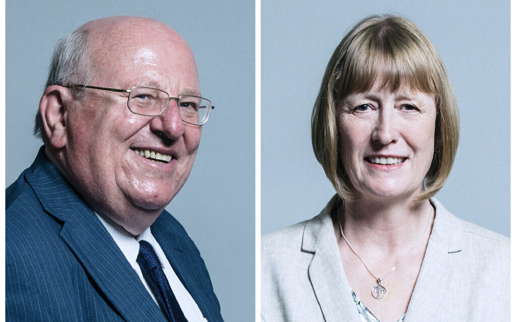Mike Gapes and Joan Ryan