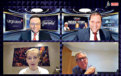 Rachel Riley and Lord Austin join the Rabbis Unscripted show, sponsored by Virgin Atlantic