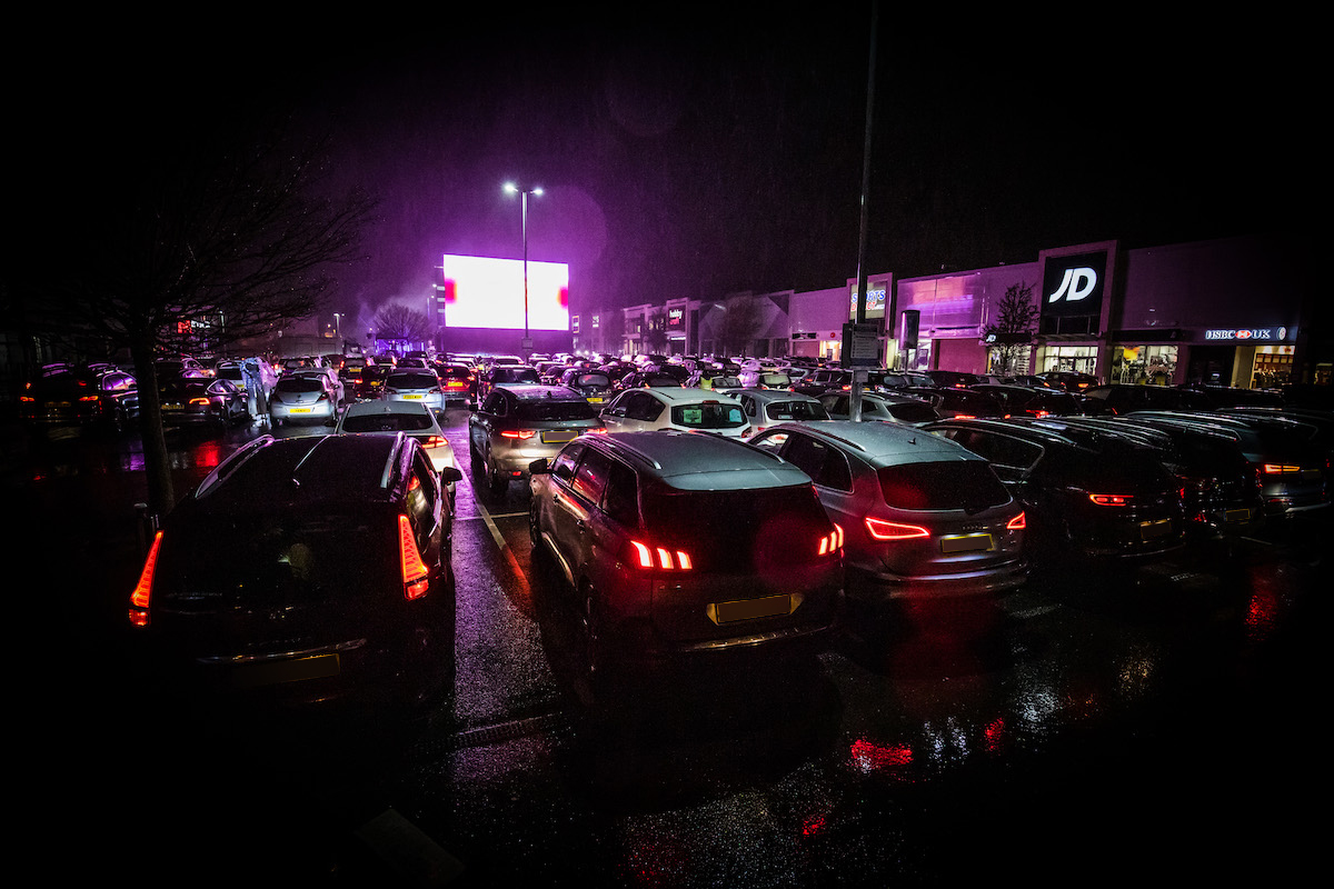 Chanu-car drive in! (Credit: James Shaw Photography)