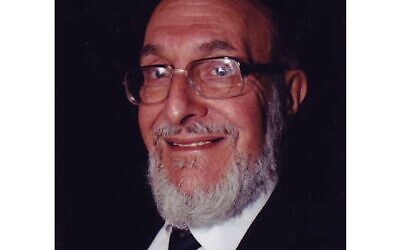 Rabbi Irving Jacobs (Credit: Neve Shalom Synagogue's website)