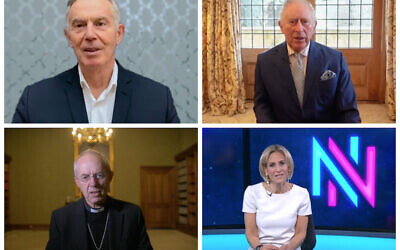 Tony Blair, HRH the Prince of Wales, the Archbishop of Canterbury, Justin Welby and Emily Maitlis were among high-profile figures paying tribute
