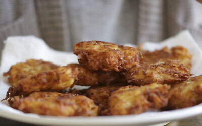 Crispy, fried and perfect latkes (The Nosher)