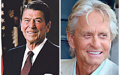 Ronald Reagan and Michael_Douglas
