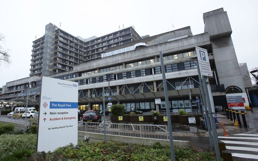 The Royal Free Hospital.