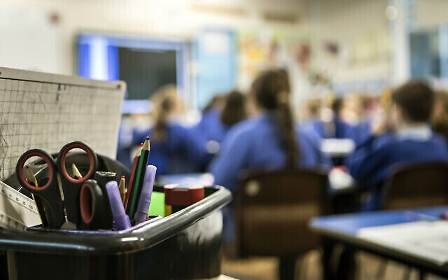 School children in a classroom.   Photo credit: Danny Lawson/PA Wire