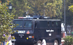 Delhi police SWAT team (Wikipedia/Author	KCVelaga/ Attribution-ShareAlike 4.0 International (CC BY-SA 4.0))