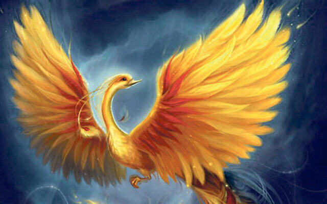The phoenix-like Zumrutu Anka from Anatolian folklore