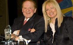 Sheldon and Miriam Adelson (Wikipedia/Author Union20/ Attribution-ShareAlike 3.0 Unported (CC BY-SA 3.0)) Sheldon and Miriam Adelson (Wikipedia/Author Union20/ Attribution-ShareAlike 3.0 Unported (CC BY-SA 3.0))