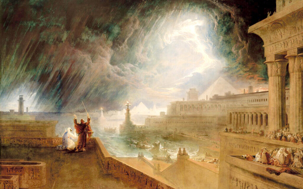 John Martin’s art depicting plague in Egypt