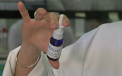 The SaNOtize vaccine is applied through the nose (Photo: YouTube)