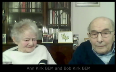 Ann and Bob Kirk featuring on the film