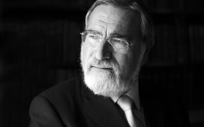 Former Chief Rabbi, Lord Sacks. 
© Blake-Ezra Photography Ltd. 2013