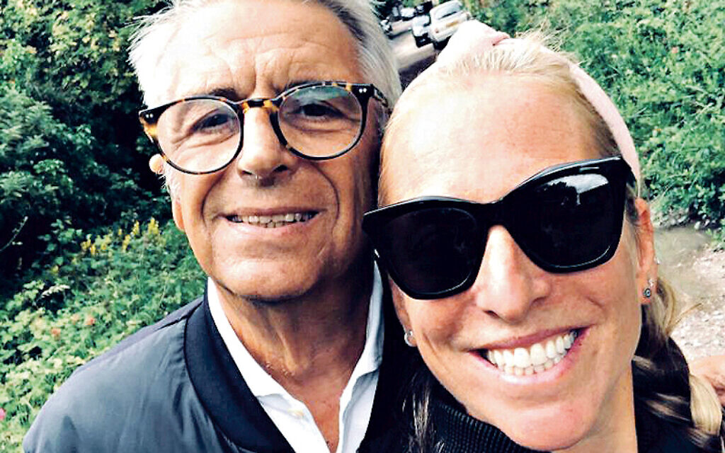 Graham with his daughter, Sarah